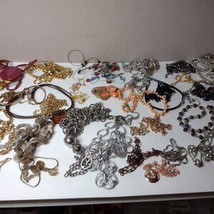 Lot Of Over 40 Necklaces